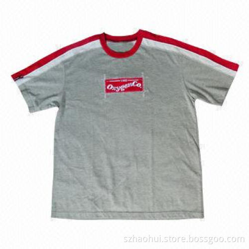 Embroidery T-shirt, made of 100% Cotton